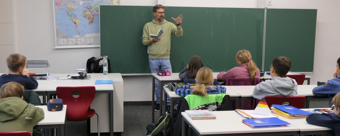 Lesung mit Mirko Zeitler.