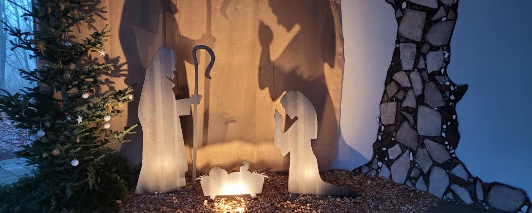 Stimmungsvoll wird es bei der Waldweihnacht im Kräuterhäusl