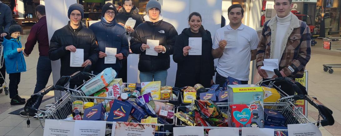 Gesammelte Lebensmittel