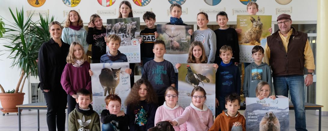 Schulkalender Übergabe 2022.