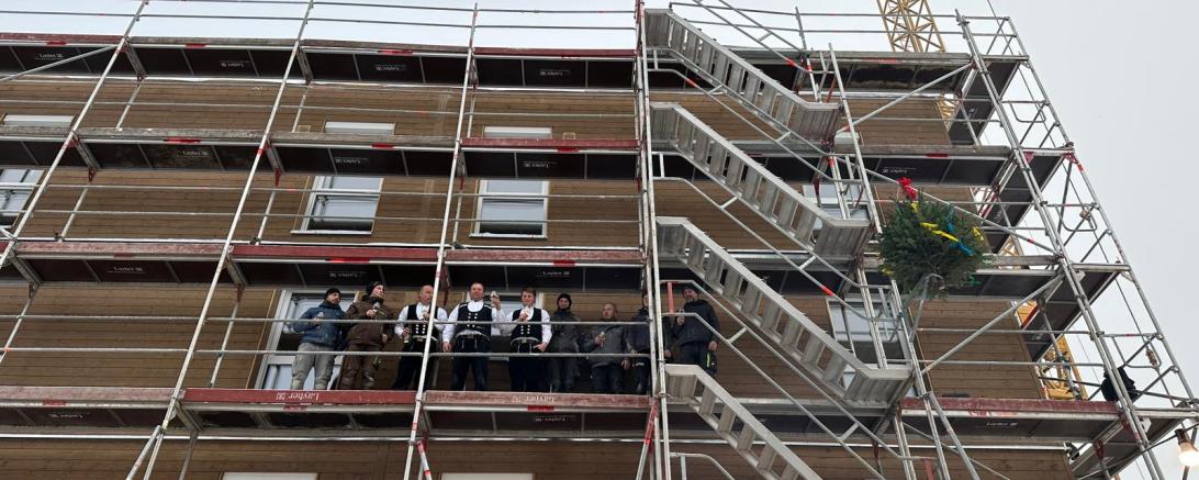 Richtfest Grünes Leben