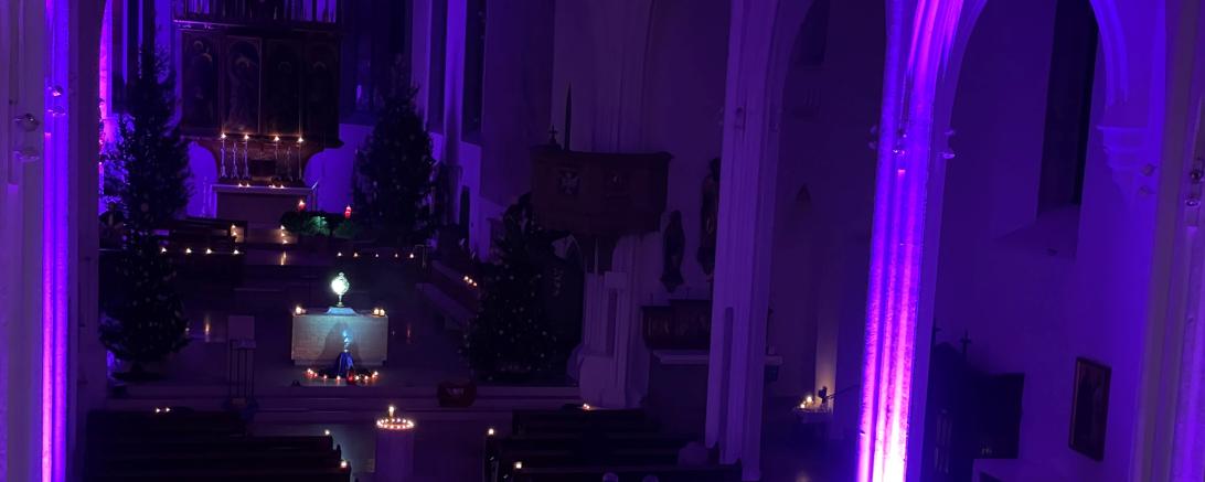 Der Abend der Versöhnung in St. Salvator in Nördlingen.