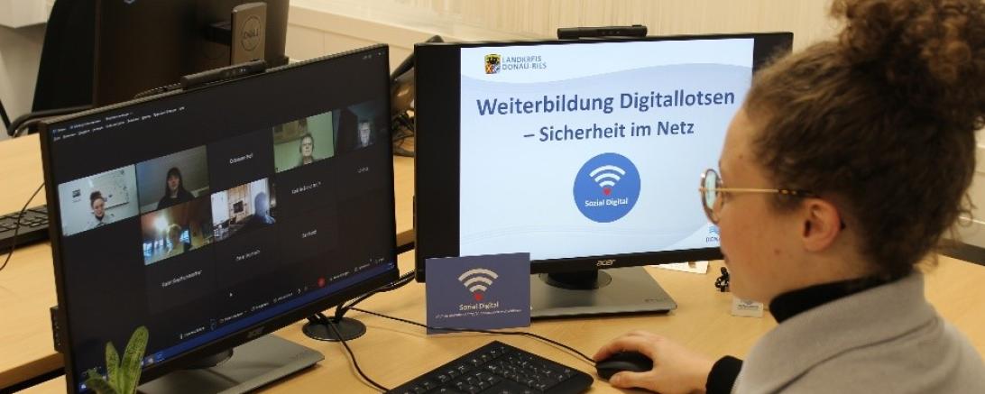 Die erste Weiterbildung mit dem Thema „Sicherheit im Netz“.
