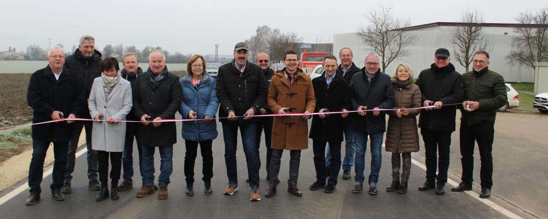 Einweihung Ortsverbindungsstraße Löpsingen Wallerstein