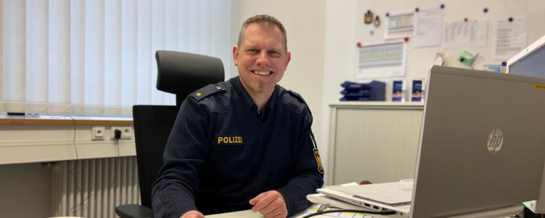 Benjamin Dannemann ist der neue Chef der Donauwörther Polizei.