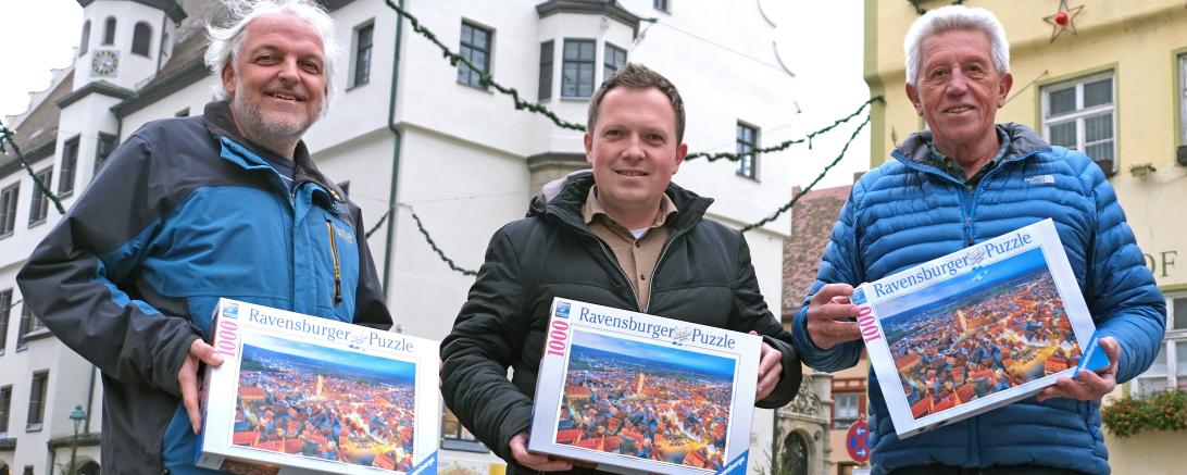 Das dritte Orginal Ravensburger Puzzle mit einem Nördlingen Motiv.