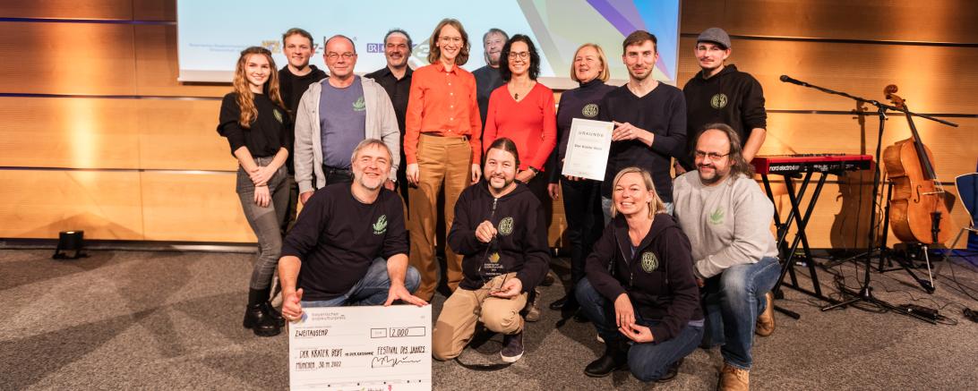 Im Bild ist die Popkulturpreisverleihung zu sehen