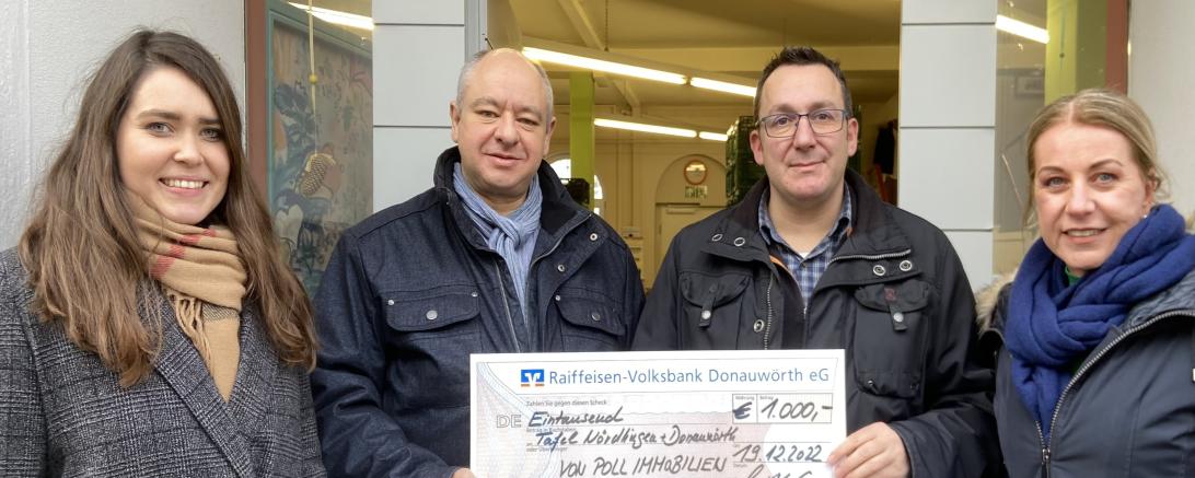 v.l.: Isabella Scher, Martin Schröppel, Branko Schäpers, Judith Ernst.