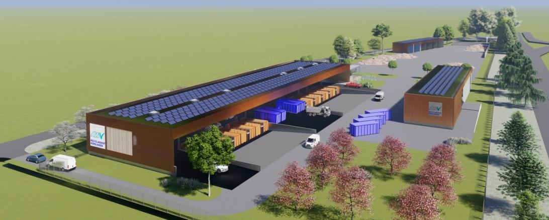 So soll der neue Recyclinghof Nördlingen aussehen