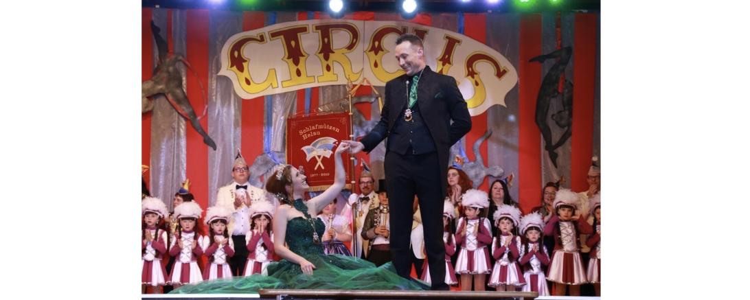 Das Bäumenheimer Prinzenpaar 2023.