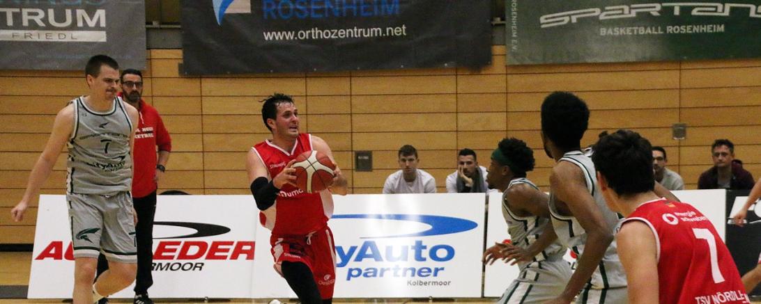 Im Bild zu sehen das Spiel zwichen: DJK SB Rosenheim vs TSV Nördlingen 