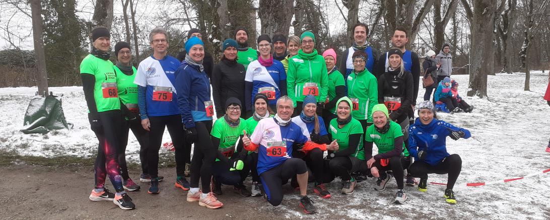 Die Nördlinger Mannschaft auf dem 20. Dinkelsbühler Stadtlauf.