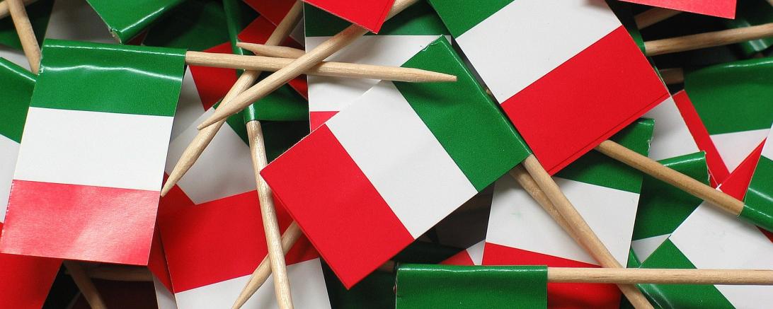 Italienische Flaggen