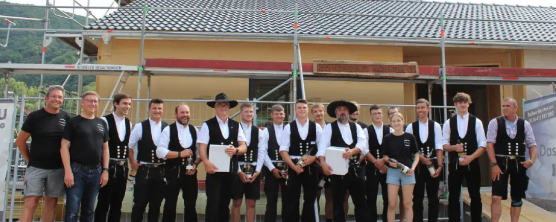 Das neue Freundschaftshaus in Marienthal.