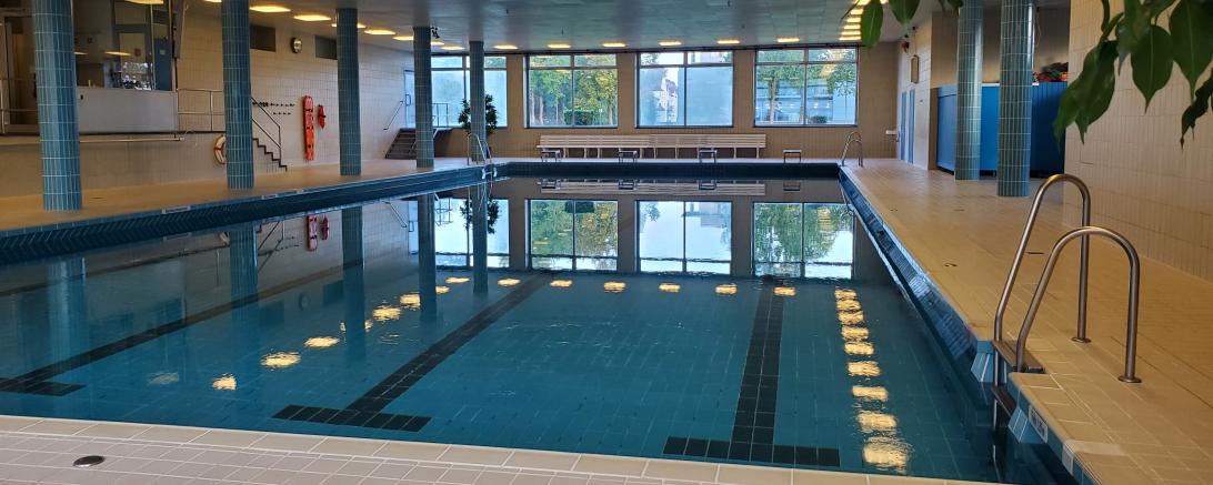 Das Hallenbad in Nördlingen.