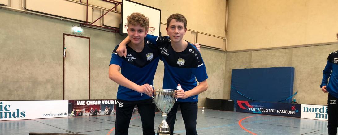 Auf dem Bild zu sehen (von links): Felix Schröppel und Jonas Knaus. 