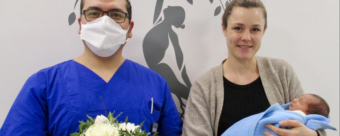 Neujahrsbaby Leon Sigl 