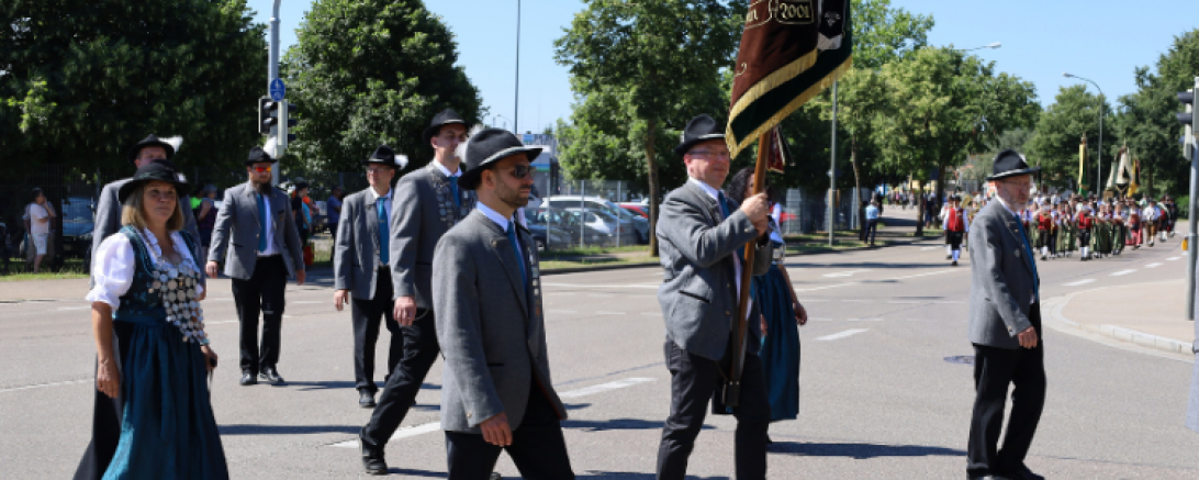 Im Bild wird die Sebastiani-Schützenfeier gezeigt.