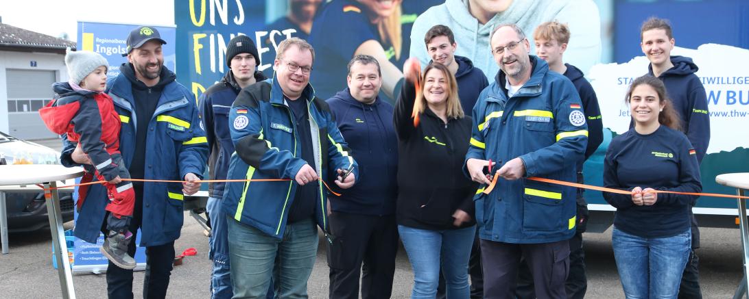 Eröffnung der Bundesfreiwilligendienst-Außenstelle im THW Donauwörth.