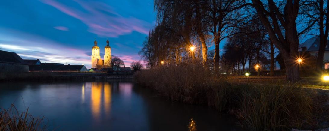St. Emmeram zur blauen Stunde