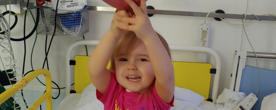 Ida ist an Blutkrebs erkrankt. 