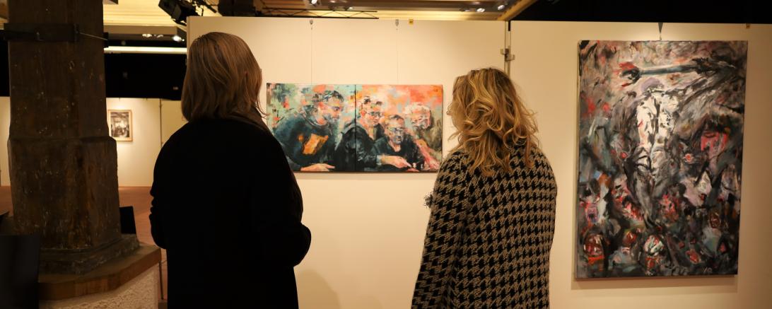 Nordschwäbischen Kunstausstellung im Donauwörther Zeughaus 