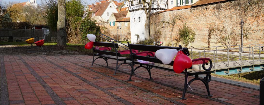 Bank beim Heimatmuseum