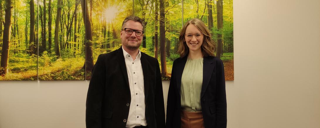 Eva Lettenbauer und Matthias Steiner 