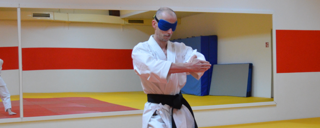 Im Bild: Karateka Rene Steinhübel vom TSV Wemding