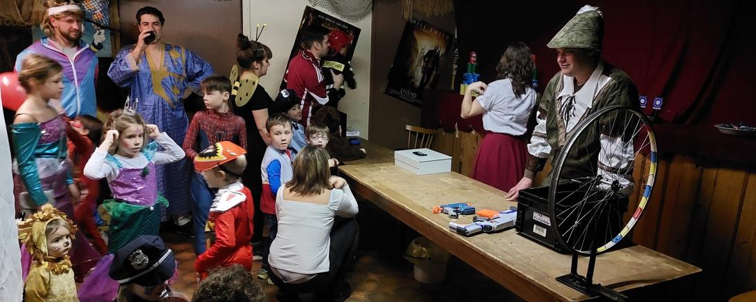 Kinderfasching Trachtenverein Oettingen