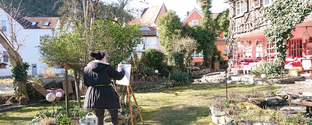 Harburg bietet viele idyllische Plätzchen 