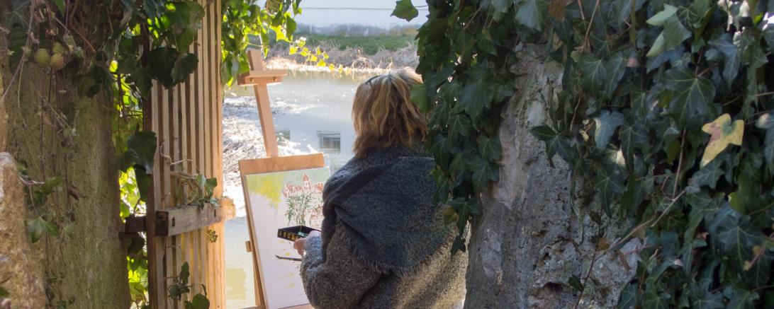 Harburg bietet viele idyllische Plätzchen 