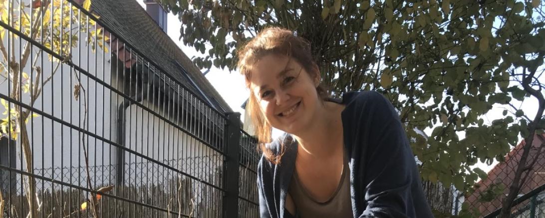 Lena Landefeld bietet einen Workshop rund um den Garten an.