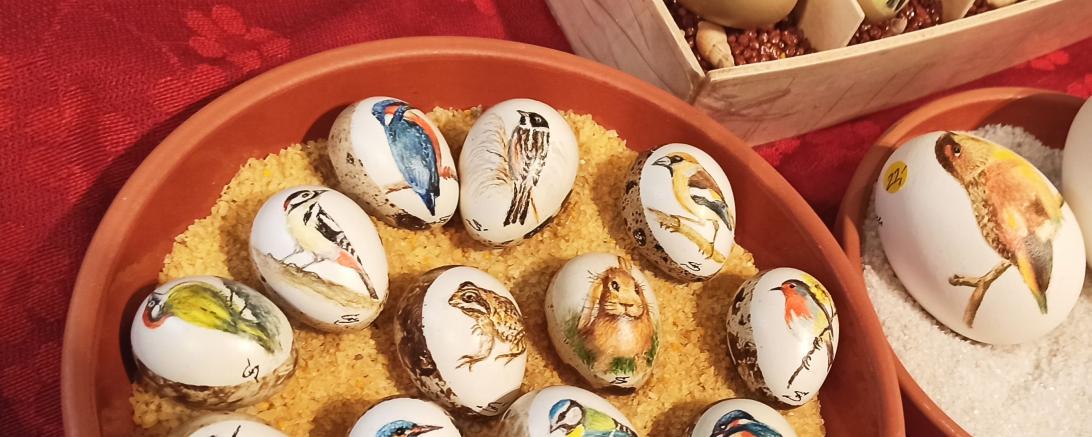Im Bild sind Ostereier zu sehen.