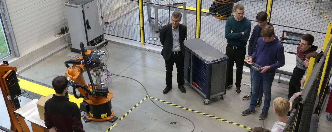 Schüler des Theodor-Heuss-Gymnasiums