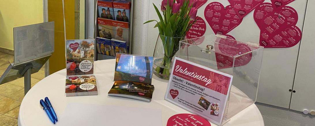 Tourist-Info Valentinsherzen 
