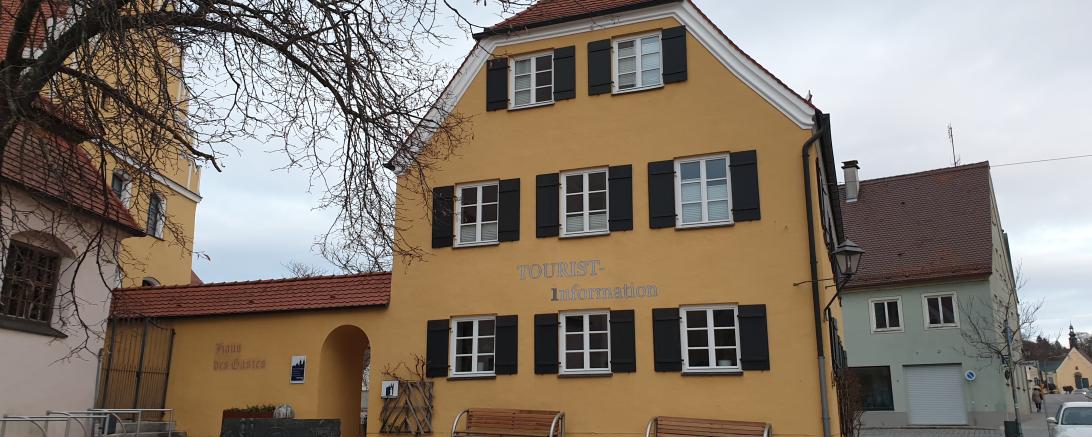 Das Tourismus-Büro in Wemding. 