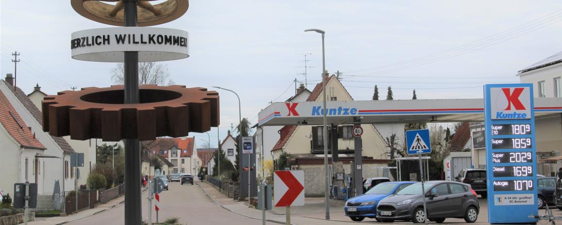 Die Gemeinde Asbach-Bäumenheim. 