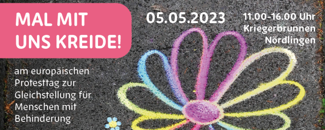 Straßenmalkreide-Aktion