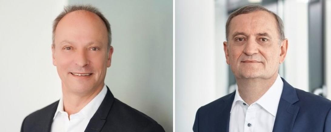 Ingo Dewitz (l.) übernimmt Vertriebsleitung SIGEL von Gerhard Lecher (r.).