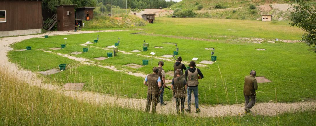 Die Anlage ist das ganze Jahr über gut besucht. Häufig nutzen Jungjägerprüflinge das Areal zur Prüfungsvorbereitung.