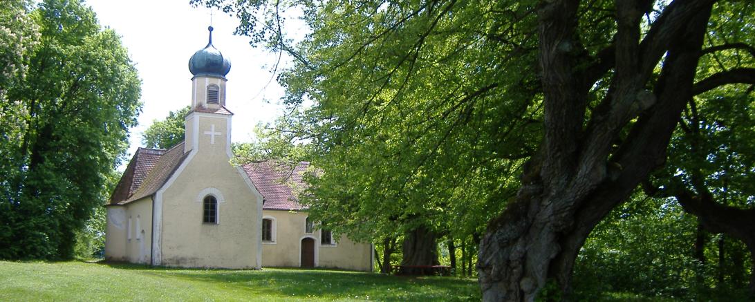 Die Kapelle auf dem Antoniberg.