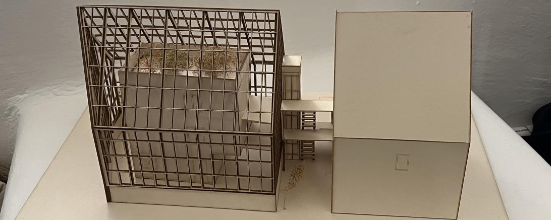 Wohnen im Gewächshaus - so könnte das aussehen.