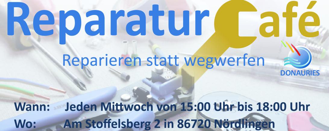 Das Reparatur-Café DONAURIES gibt es ab April auch in Nördlingen.