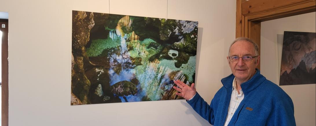 Stimme der Natur, ist der Titel der Ausstellung mit Fotoarbeiten von Robert Reile.
