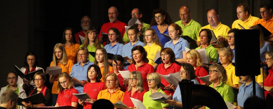 Sing at Life bei der Psalmnacht 2019.