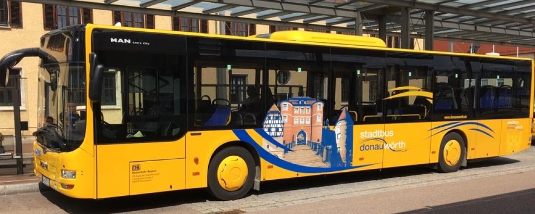 Der Donauwörther Stadtbus ist nicht von dem Streikaufruf der EVG betroffen.