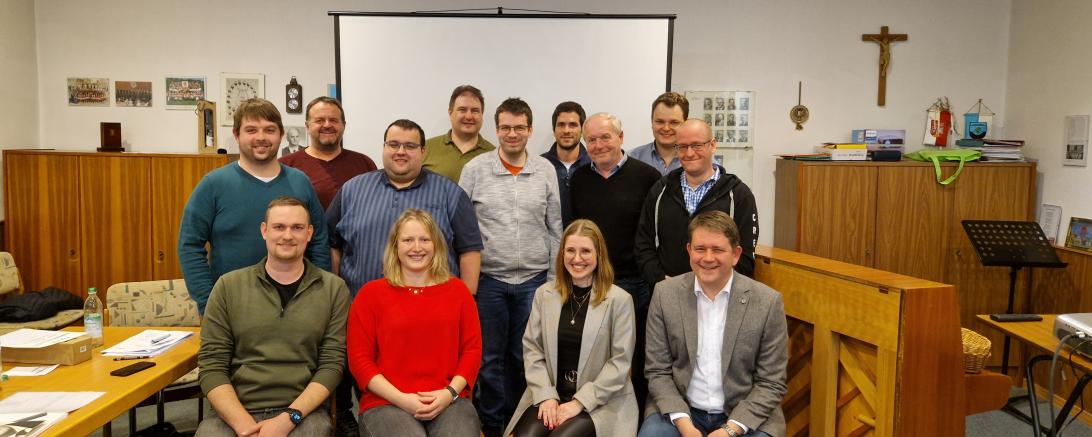 Die neue Vorstandschaft des CSU-Ortsverbandes Asbach-Bäumenheim.