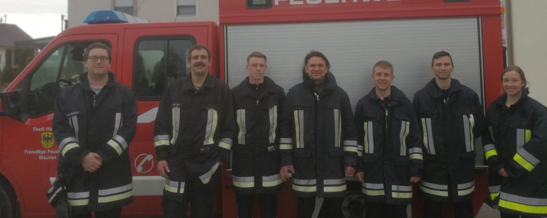 Das Bild zeigt Daniel Rasser, Thorsten Loi, Jonas Löfflad, Matthias Rappl, Bastian Straß, Dominik Gröninger, Belinda Strauß 