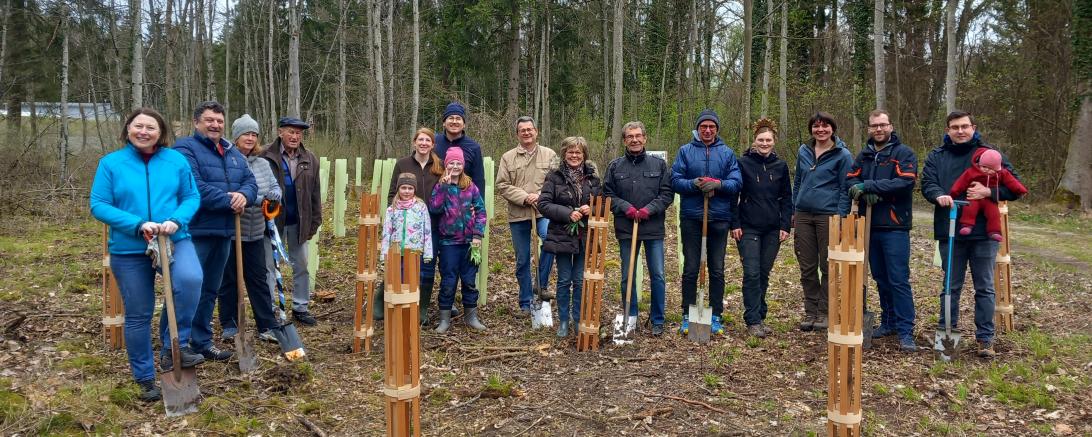 Die Aktion RAINgepflanzt war ein großer Erfolg für Mensch und Natur.